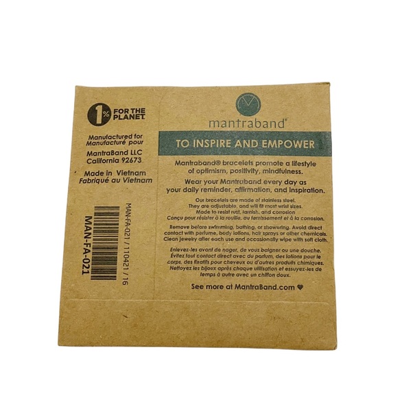 MantraBand She Believed She Could So She Did Bangle - Picture 4 of 7